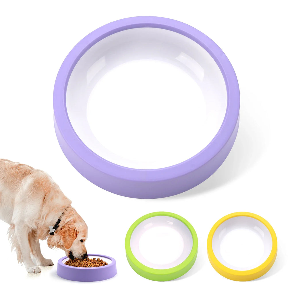 Comedero Lento para Perros Antiahogo-Plato Antideslizante para Comer Despacio-Perros  Pequeños, Medianos y Grandes.