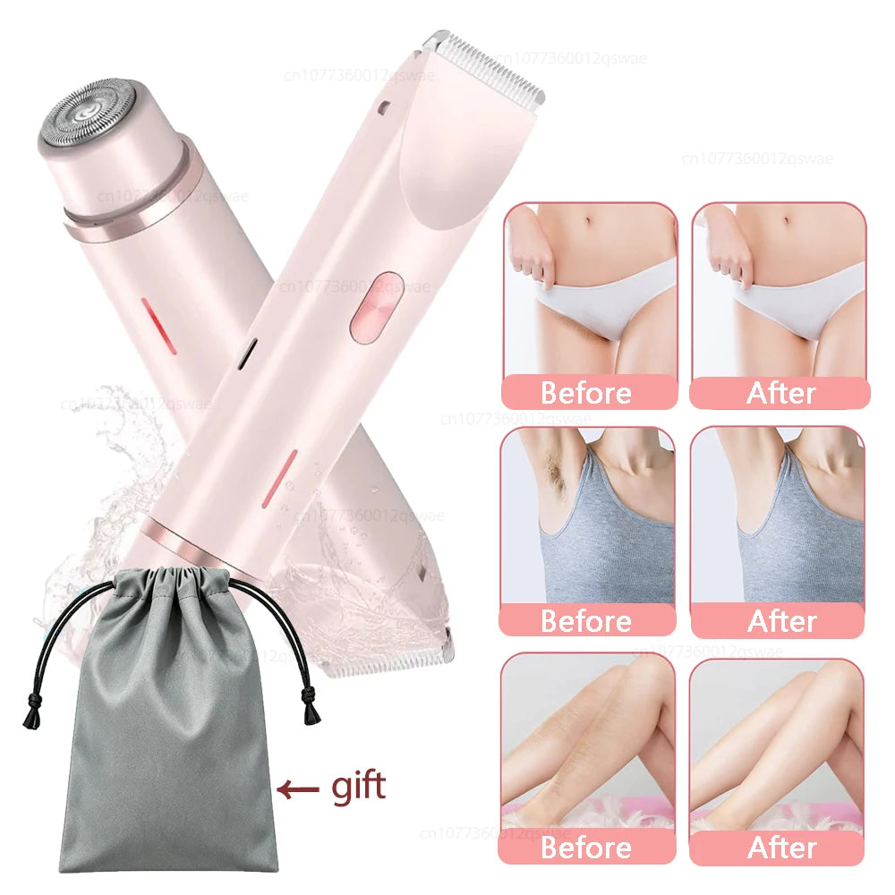 Afeitadora Eléctrica para Mujer - Depiladora Corporal