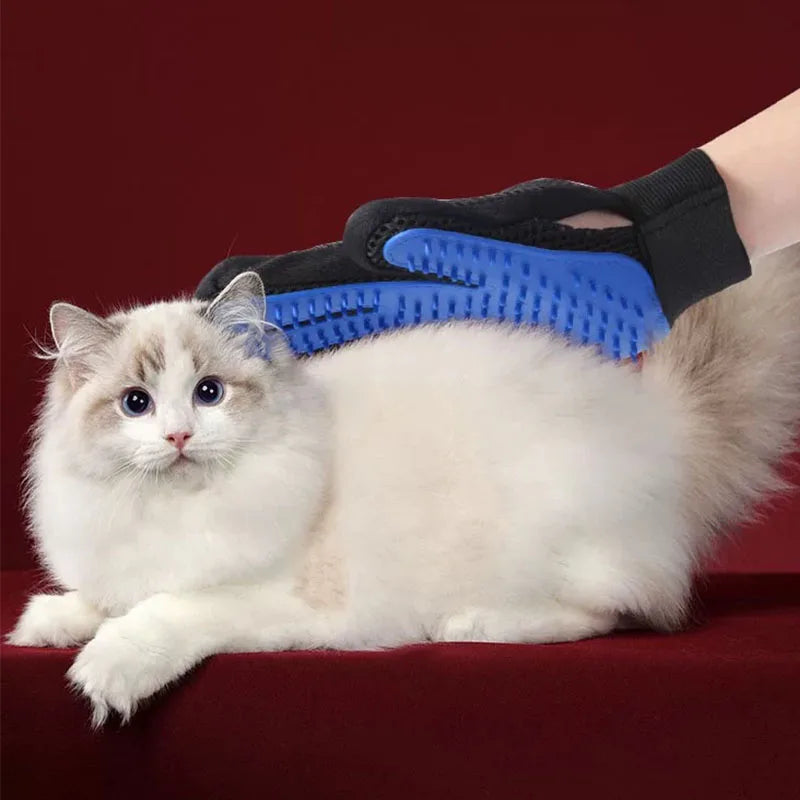 Guante Cepillo para Mascotas- Elimina Pelo de Perros y Gatos, Ideal para Aseo y Masaje.