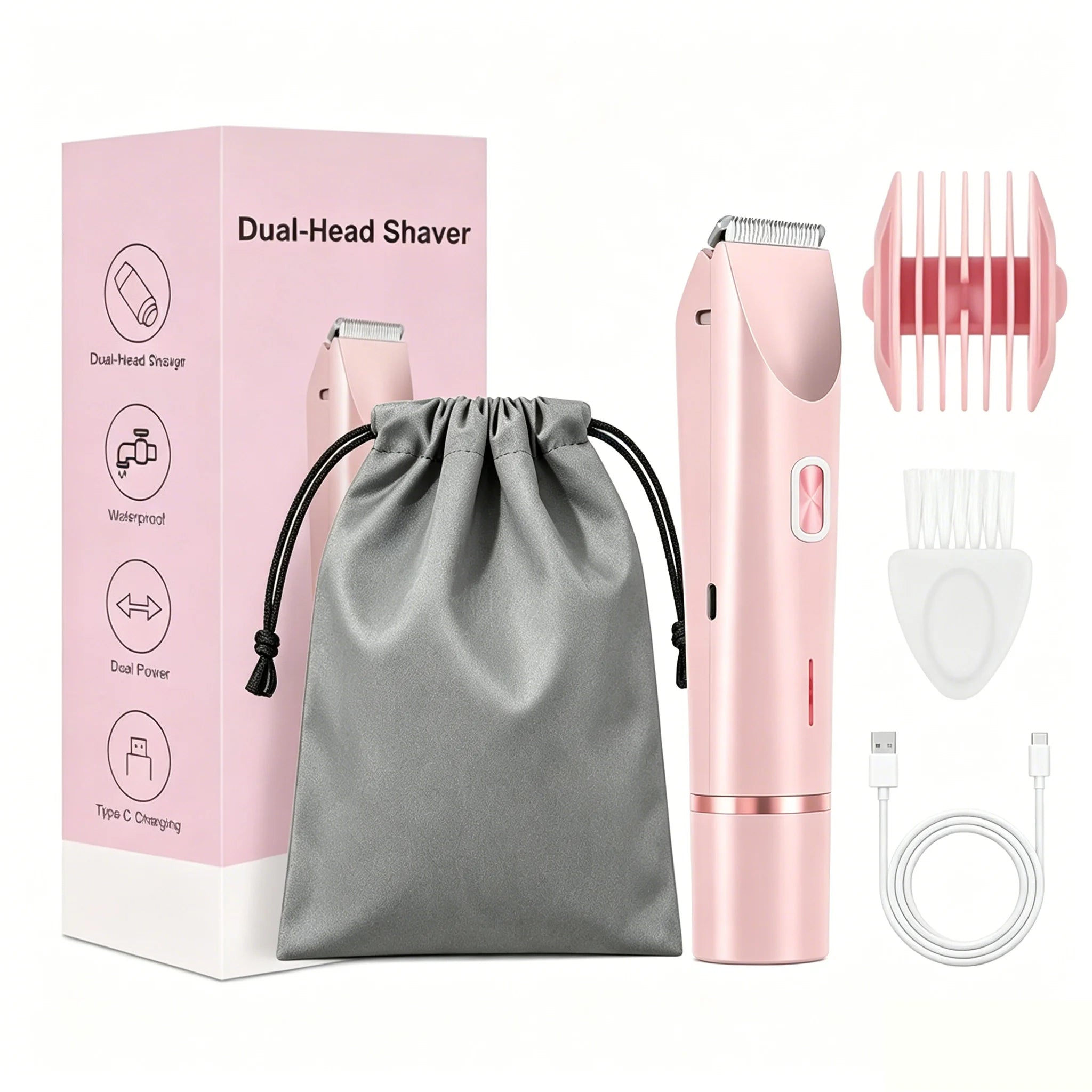 Afeitadora Eléctrica para Mujer - Depiladora Corporal