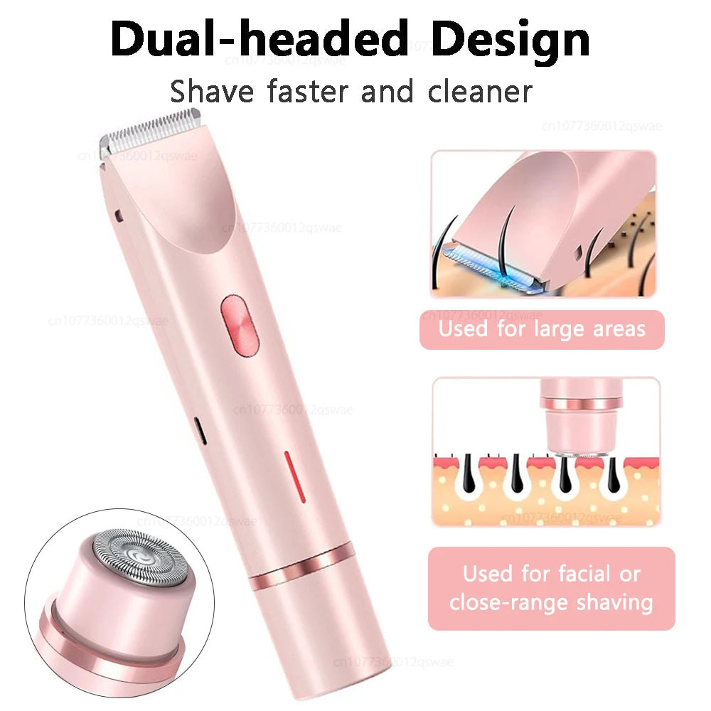 Afeitadora Eléctrica para Mujer - Depiladora Corporal