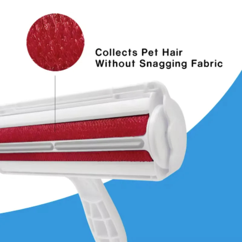 Rodillo Quitapelos para Mascotas - Autolimpiable para perros y gatos.